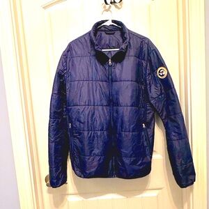 NAPAPIJIRI, Italian, Men's Navy XXL Puffer, Lightweight, minimalist fashion